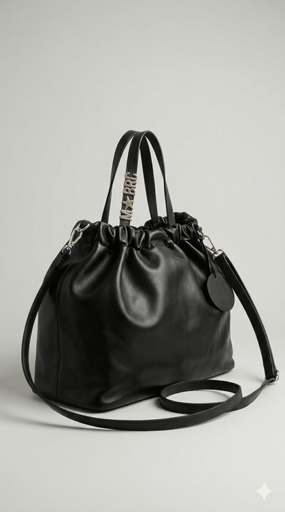 Borsa in pelle MBRC linea satin 2 varianti colore - Malerba Showroom