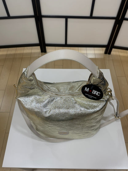 Borsa in Pelle MBRC Platino Lin.Pocket - Malerba Showroom