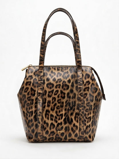 Borsa MBRC in pelle animalier linea panter - Malerba Showroom