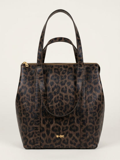Borsa MBRC in pelle animalier linea panter - Malerba Showroom