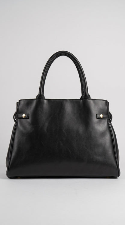 Borsa MBRC in pelle con pattina in cavallino stampato lin. maxim - Malerba Showroom