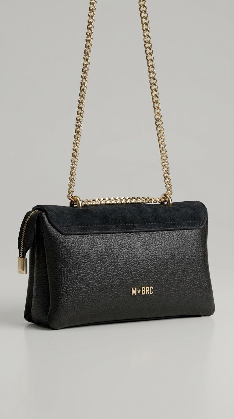 Borsa MBRC in pelle con pietre linea cosmo - Malerba Showroom