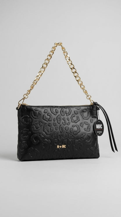 Borsa MBRC in pelle effetto animalier linea print - Malerba Showroom