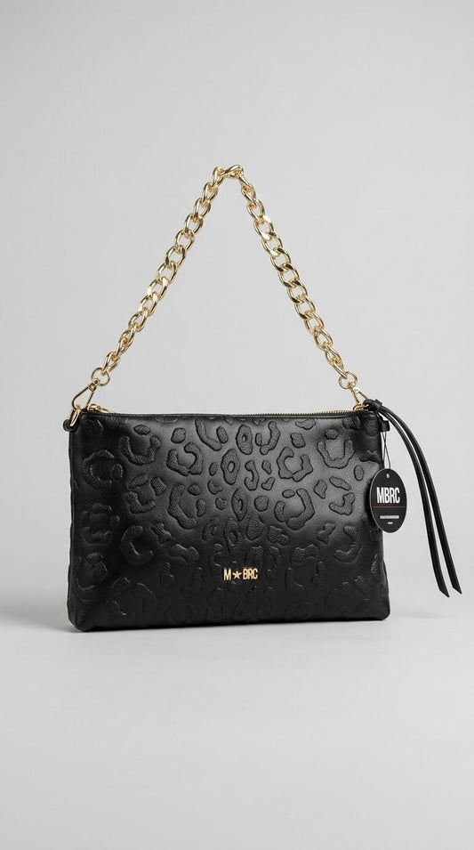 Borsa MBRC in pelle effetto animalier linea print - Malerba Showroom