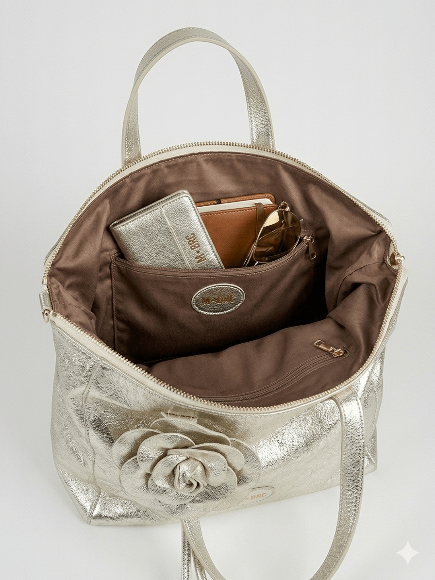 Borsa MBRC in pelle linea camelia - Malerba Showroom