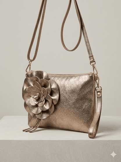 Borsa MBRC in pelle linea camelia - Malerba Showroom