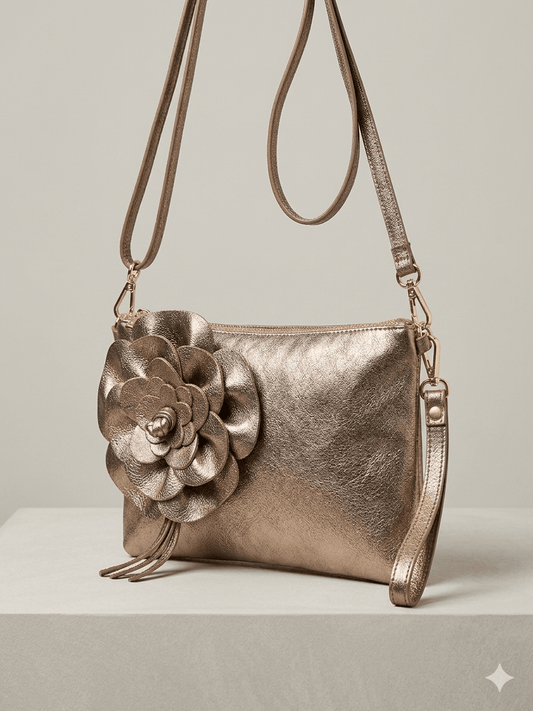 Borsa MBRC in pelle linea camelia - Malerba Showroom