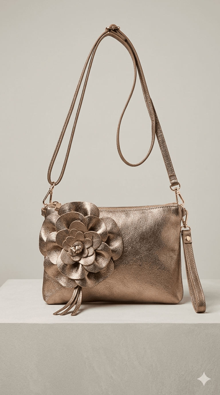 Borsa MBRC in pelle linea camelia - Malerba Showroom