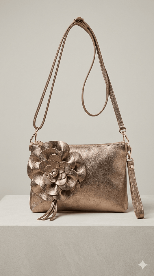 Borsa MBRC in pelle linea camelia - Malerba Showroom