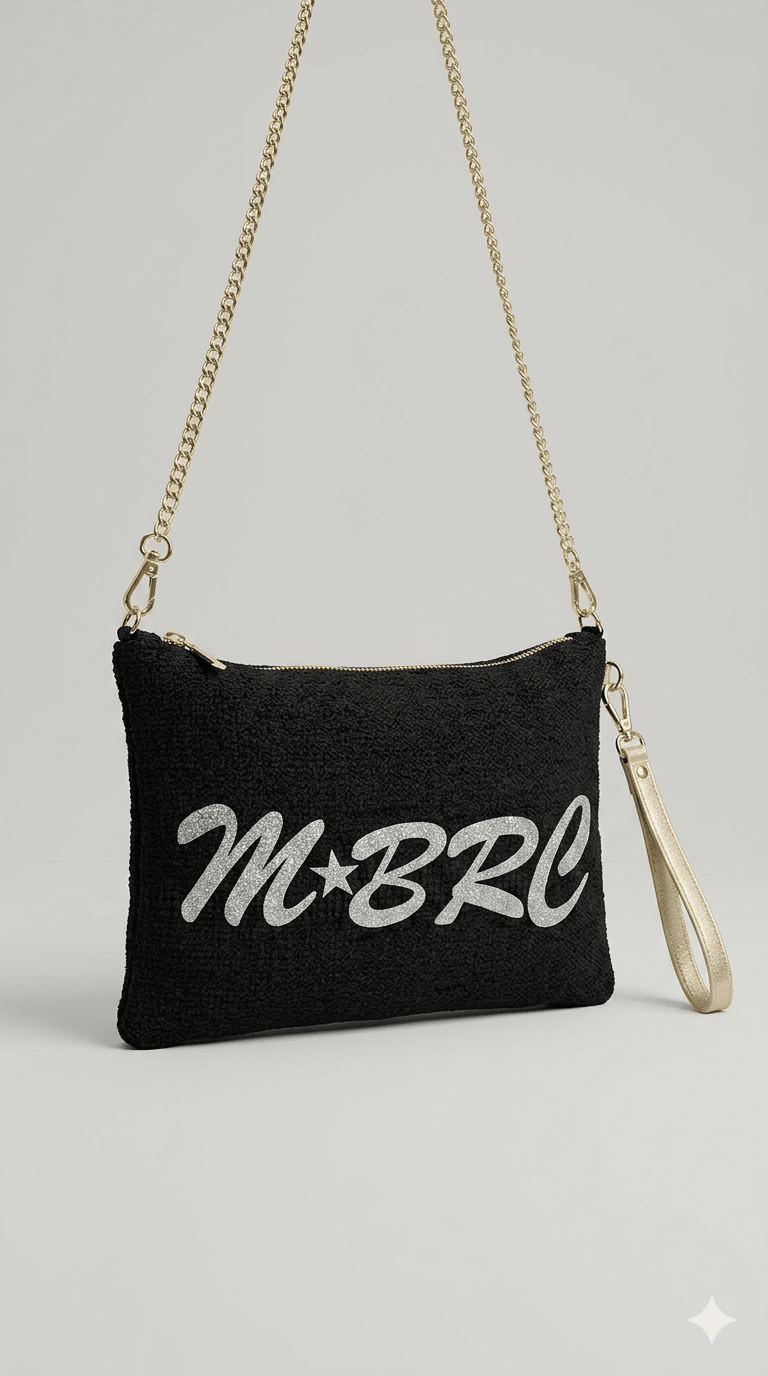 Borsa MBRC in tessuto linea glitter 2 varianti - Malerba Showroom
