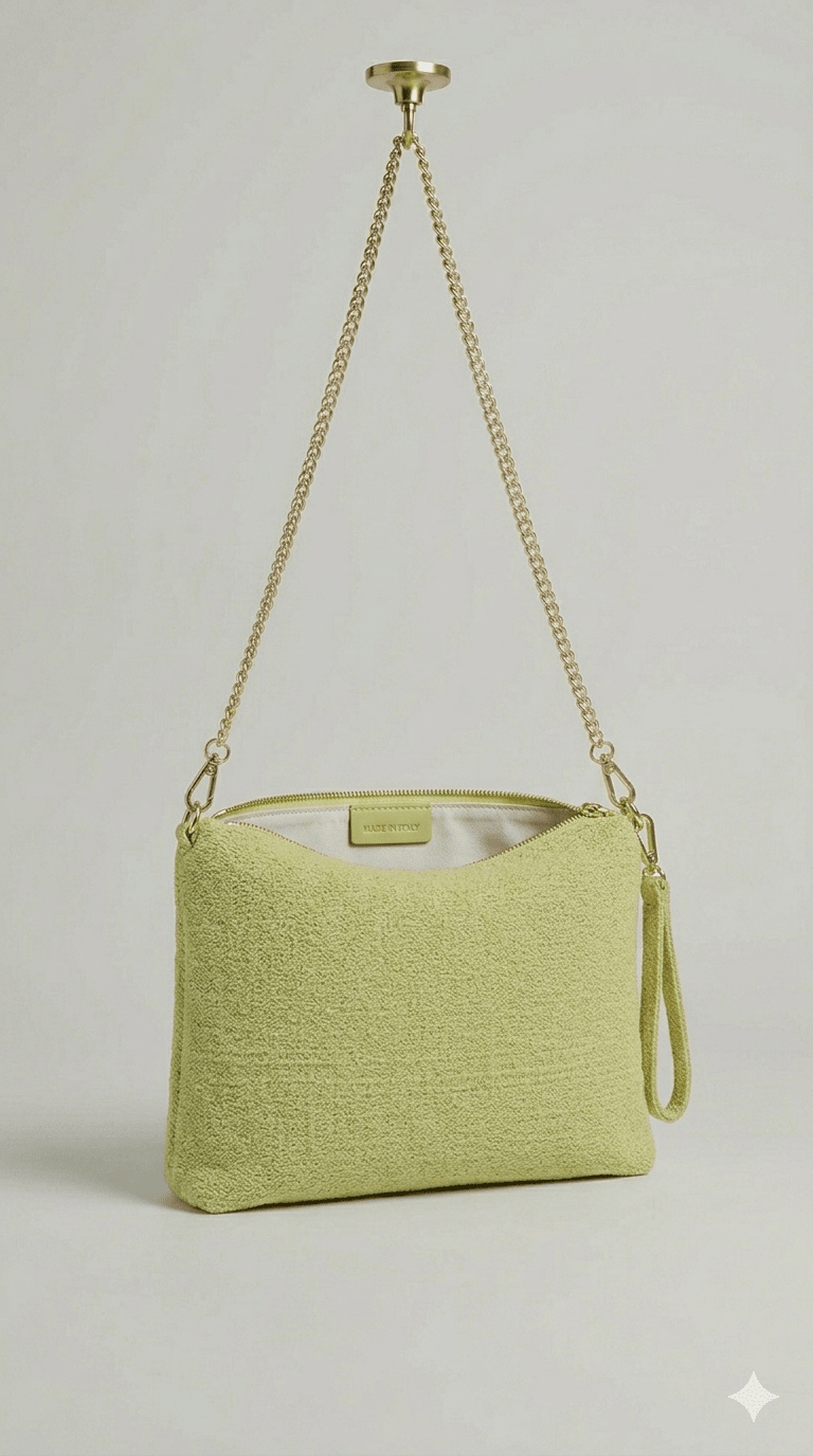 Borsa MBRC in tessuto linea glitter 2 varianti - Malerba Showroom