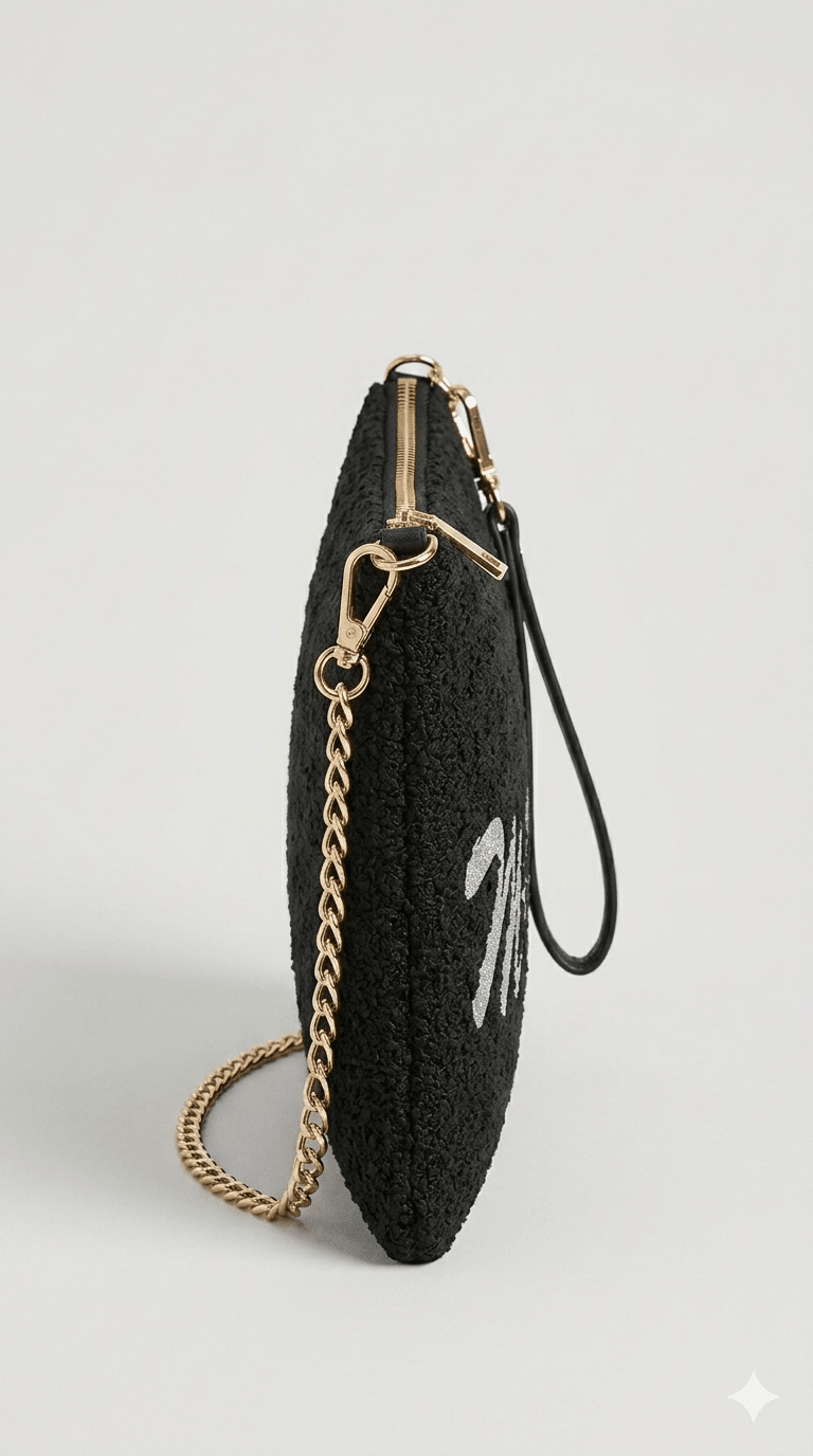 Borsa MBRC in tessuto linea glitter 2 varianti - Malerba Showroom
