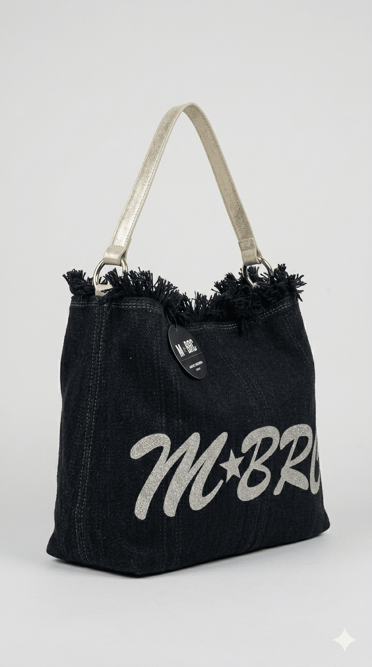 Borsa MBRC in tessuto linea glitter - Malerba Showroom