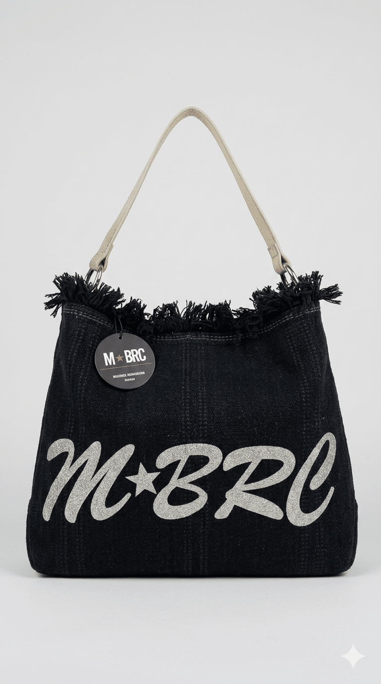 Borsa MBRC in tessuto linea glitter - Malerba Showroom