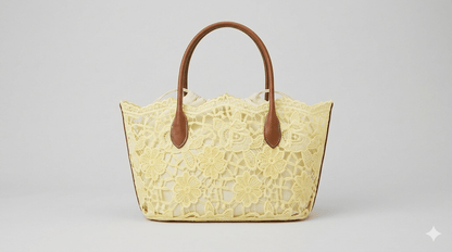 Borsa MBRC in tessuto linea macramè - Malerba Showroom