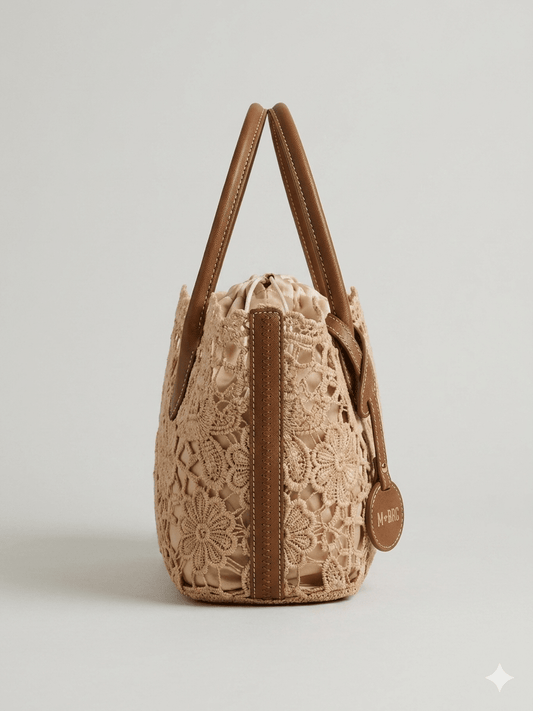 Borsa MBRC in tessuto linea macramè - Malerba Showroom