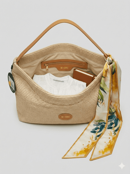 Borsa MBRC in tessuto\pelle linea papillon - Malerba Showroom