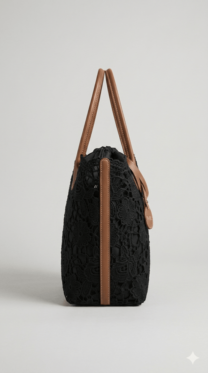 Borsa MBRC tessuto macramè - Malerba Showroom