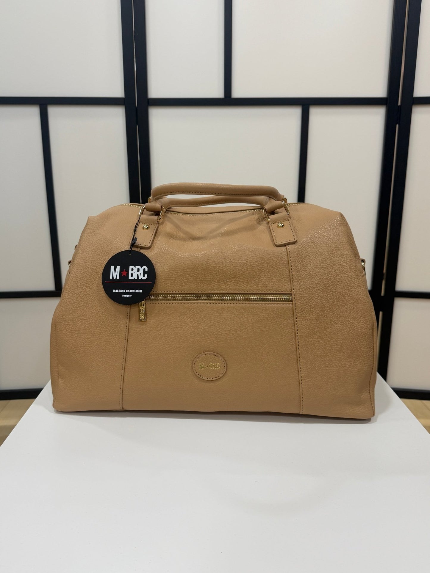 Borsone in Pelle MBRC lin.Obona - Malerba Showroom