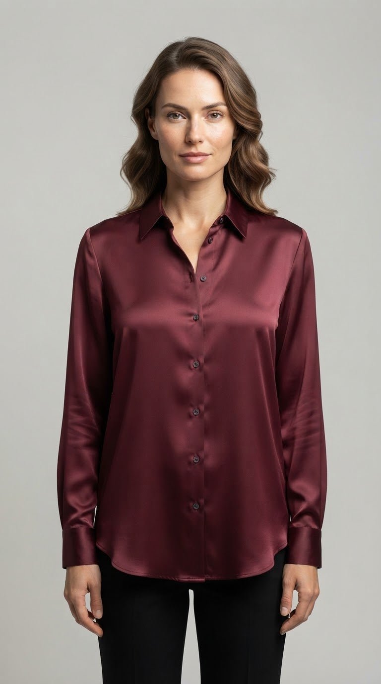 Camicia Emme Marella mod. EMMEDRO effetto raso - Malerba Showroom