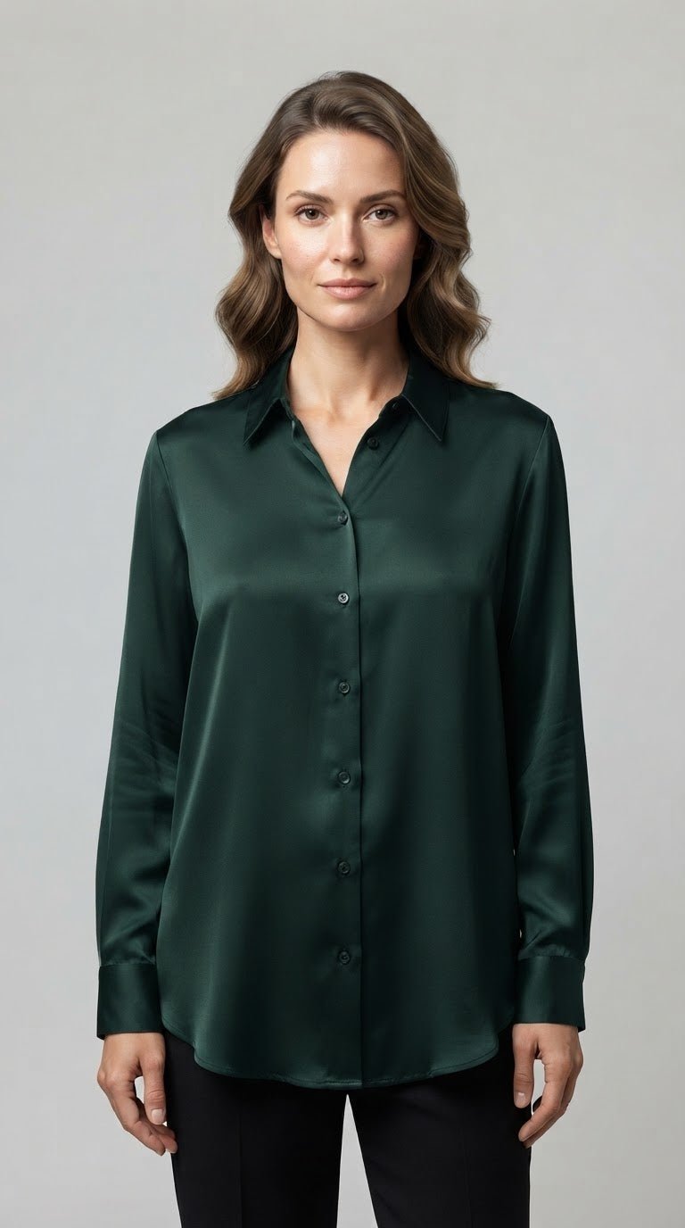 Camicia Emme Marella mod. EMMEDRO effetto raso - Malerba Showroom