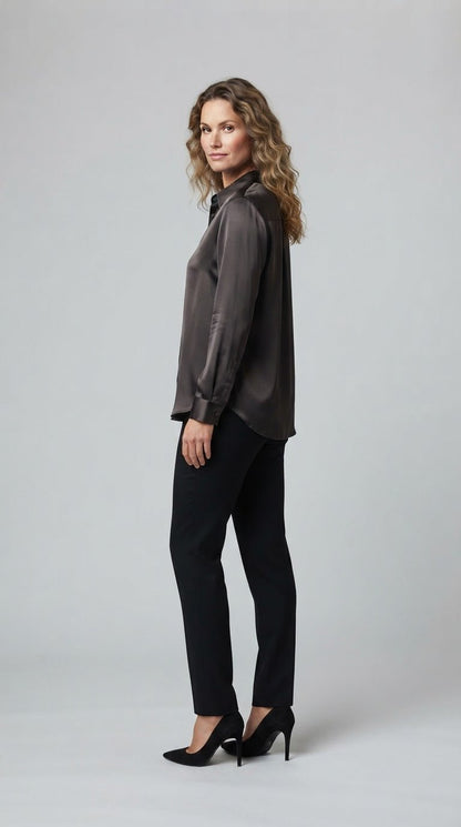 Camicia Emme Marella mod. EMMEDRO effetto raso - Malerba Showroom