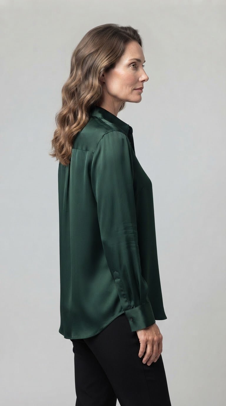 Camicia Emme Marella mod. EMMEDRO effetto raso - Malerba Showroom