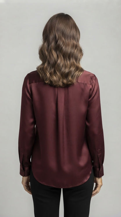 Camicia Emme Marella mod. EMMEDRO effetto raso - Malerba Showroom