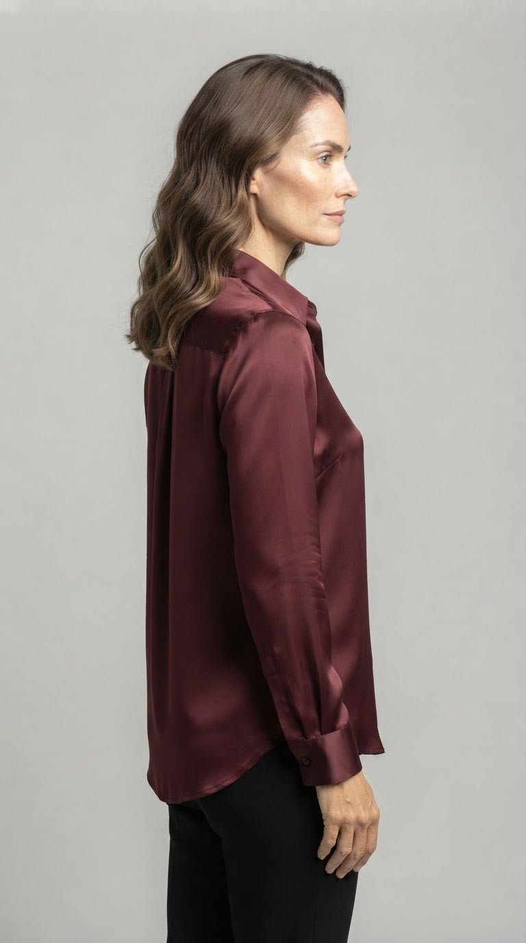 Camicia Emme Marella mod. EMMEDRO effetto raso - Malerba Showroom
