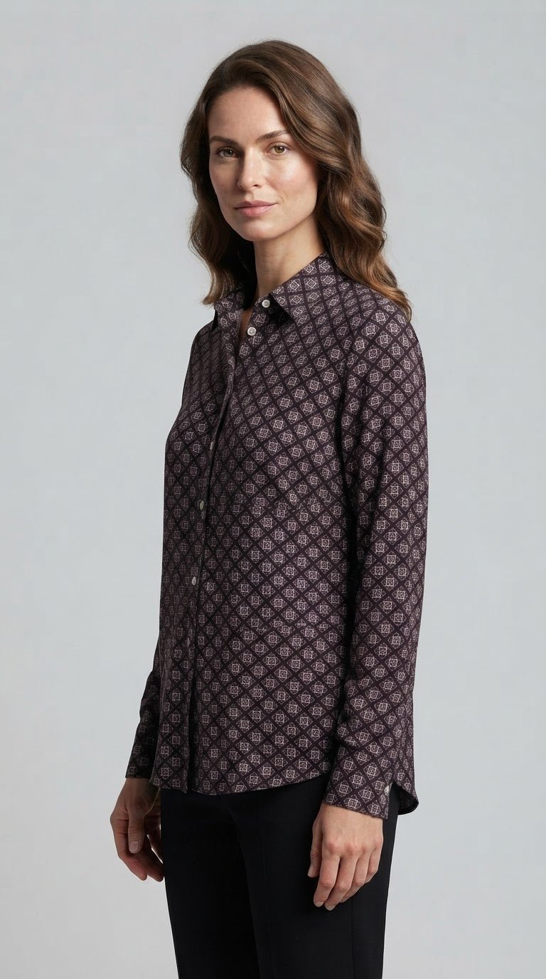 Camicia Fantasia Emme Marella mod. EMMDENARO - Malerba Showroom