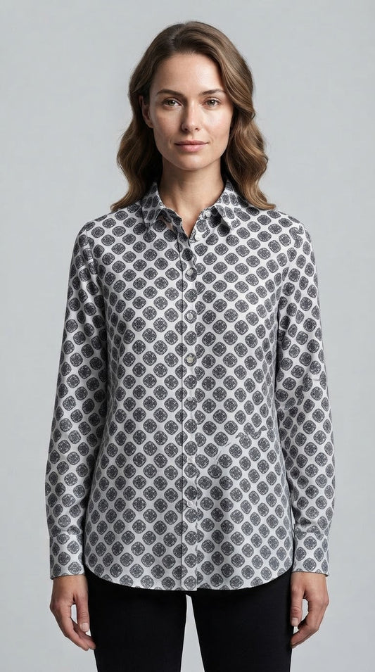 Camicia Fantasia Emme Marella mod. EMMDENARO - Malerba Showroom