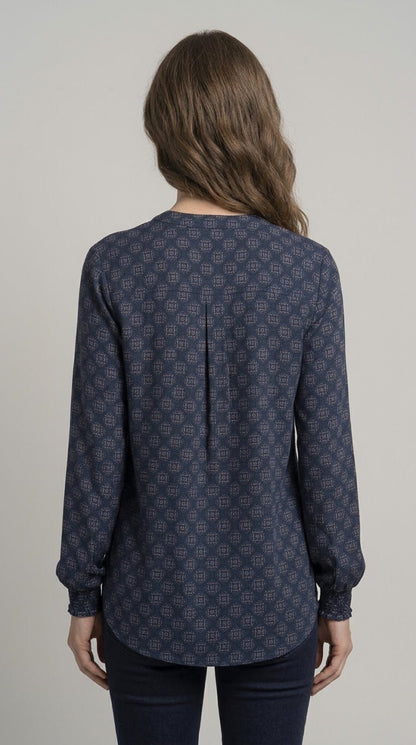 Camicia Fantasia Emme Marella mod. EMMTALENTO scollo alla coreana - Malerba Showroom