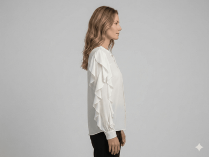 Camicia Pennyblack con dettagli sulle maniche - Malerba Showroom