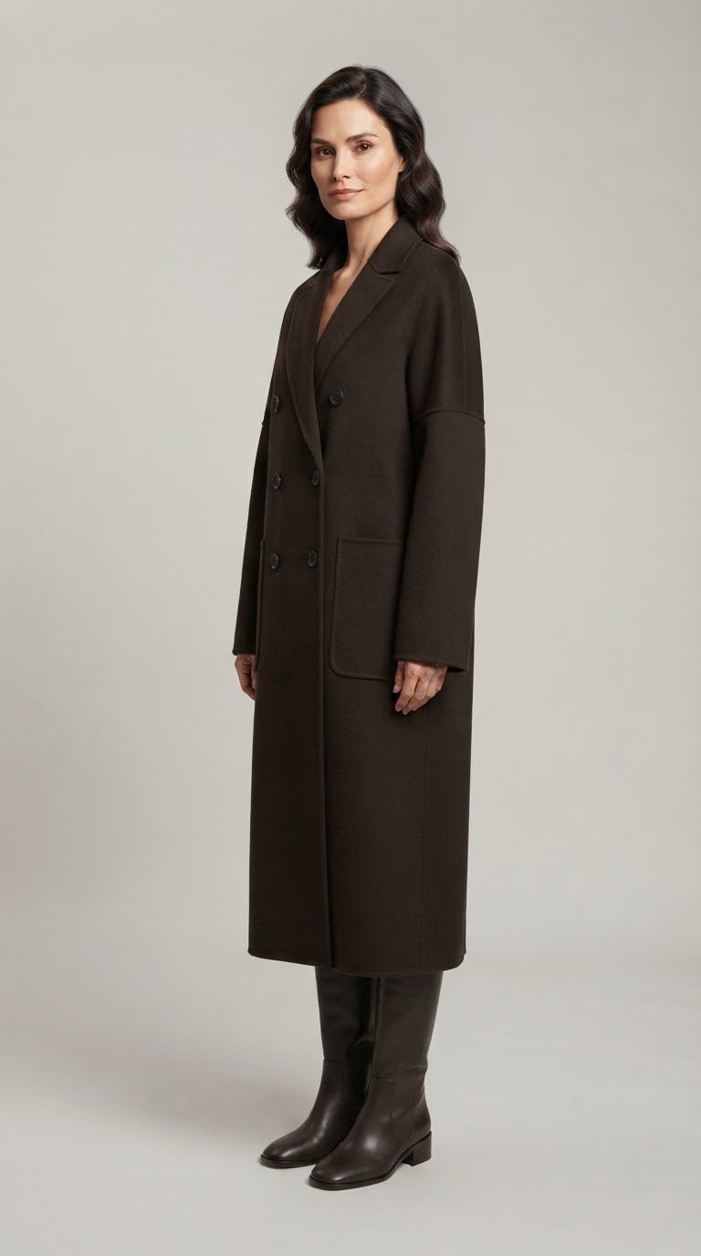 Cappotto Vicolo doppio petto con tasconi - Malerba Showroom