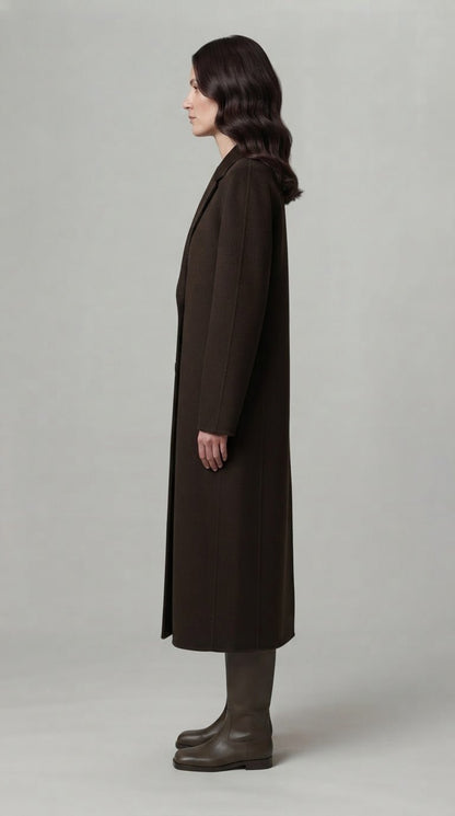 Cappotto Vicolo dritto con tasconi e bottone - Malerba Showroom