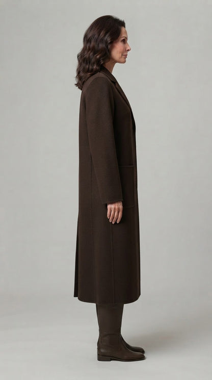 Cappotto Vicolo dritto con tasconi e bottone - Malerba Showroom