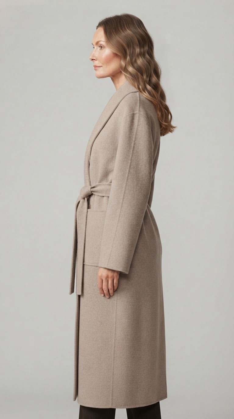 Cappotto Vicolo mod. vestaglia con tasconi - Malerba Showroom