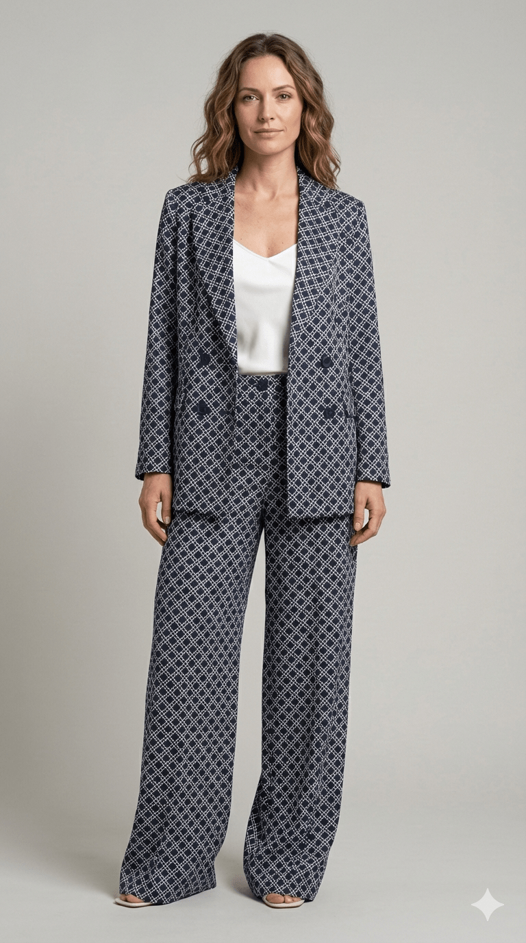 Completo Blu Fantasia Emme Marella - Malerba Showroom