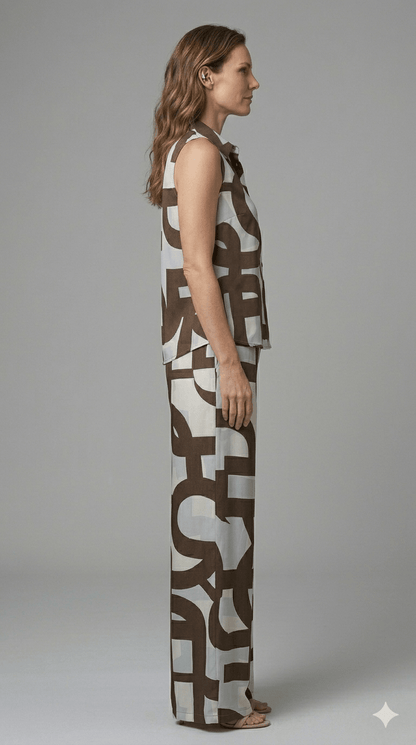 Completo Emme Marella fantasia Twill - Malerba Showroom