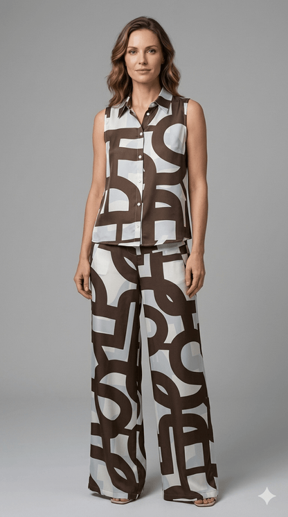 Completo Emme Marella fantasia Twill - Malerba Showroom