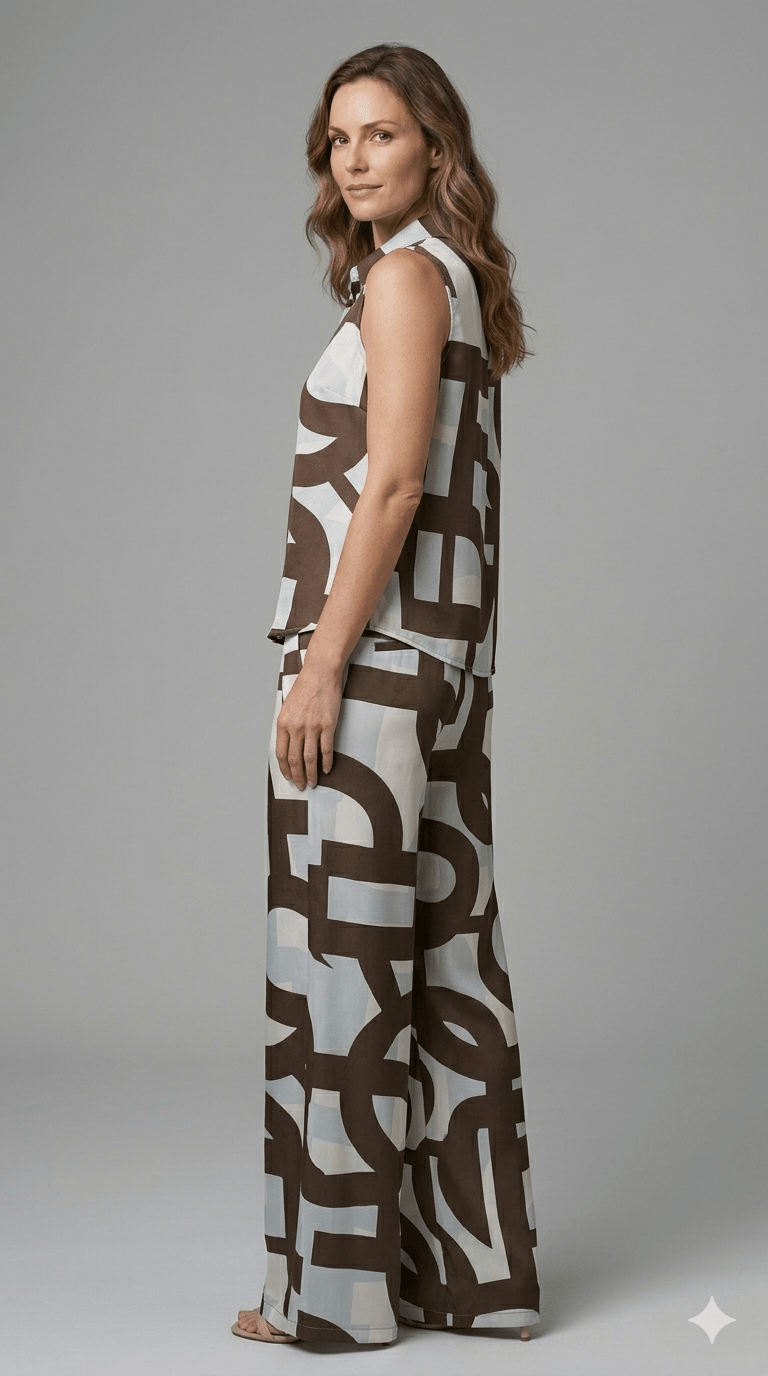 Completo Emme Marella fantasia Twill - Malerba Showroom