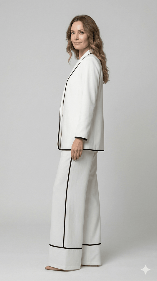 Completo Operà Fluid Panna - Nero - Malerba Showroom