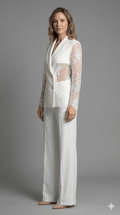 Completo Operà Panna in Pizzo - Malerba Showroom