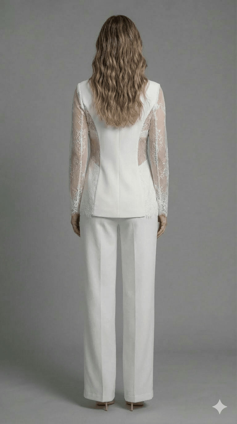 Completo Operà Panna in Pizzo - Malerba Showroom