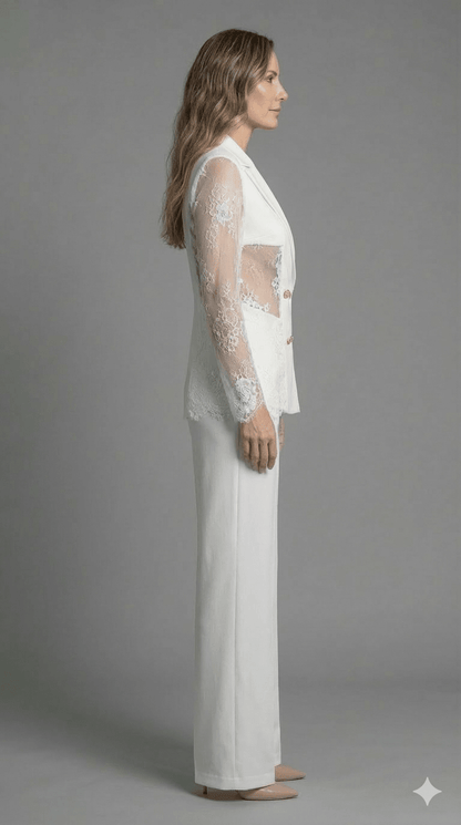 Completo Operà Panna in Pizzo - Malerba Showroom