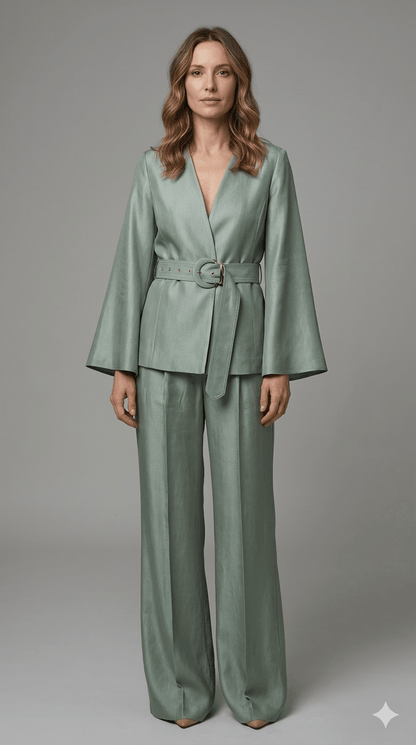 Completo Operà Verde Acqua - Malerba Showroom