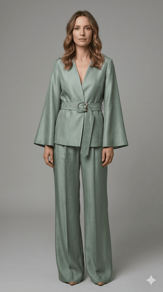 Completo Operà Verde Acqua - Malerba Showroom