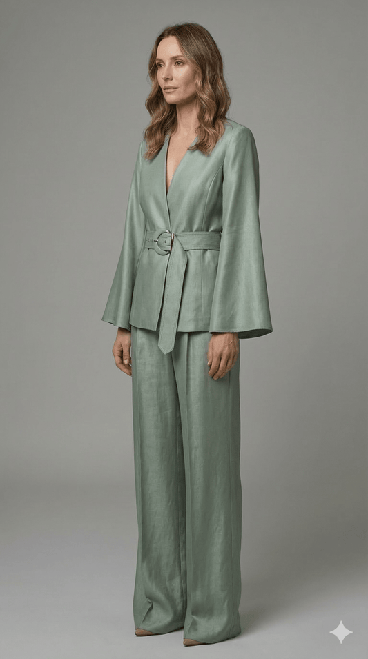 Completo Operà Verde Acqua - Malerba Showroom