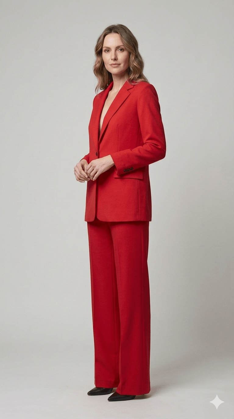 Completo Rosso Emme Marella - Malerba Showroom