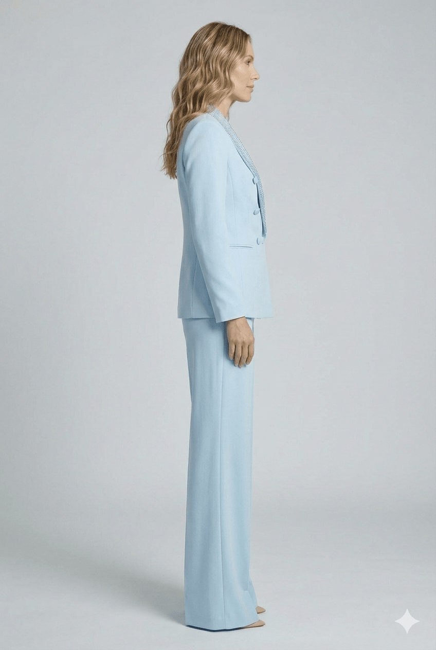 Completo Silence azzurro - Malerba Showroom